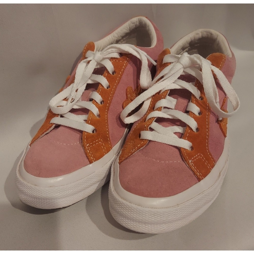 Converse One Star x Tyler the Creator Pink/Orange Ox Sneakers Size M/5 W/7 - Picture 2 of 15